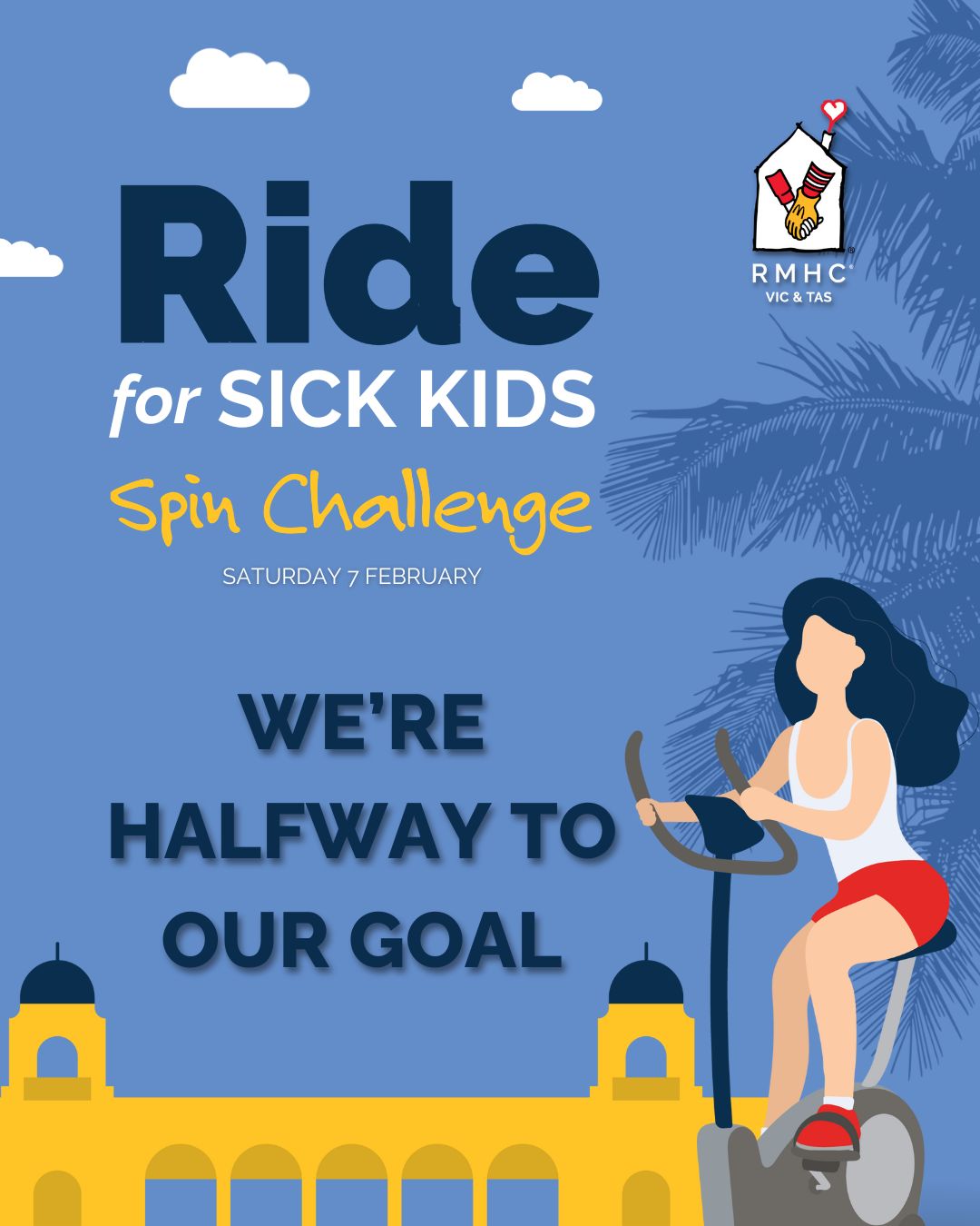 Halfway to our goal!