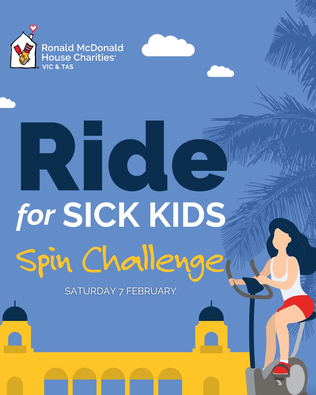 Ride for Sick Kids Social Tile 1